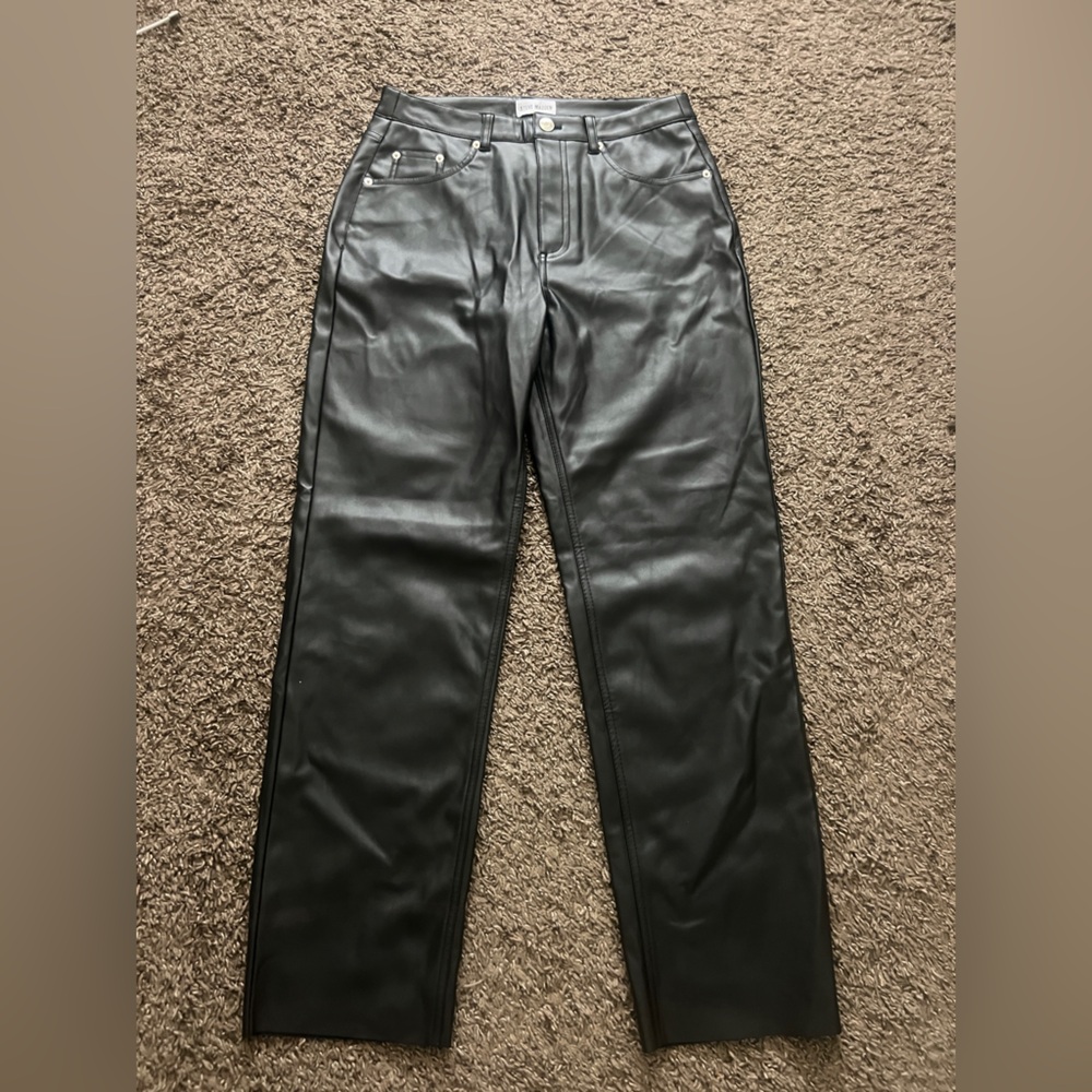Leather pants